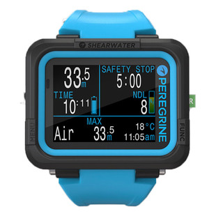 Shearwater Peregrine休闲水肺潜水电脑表彩色中文无线充电潜水表