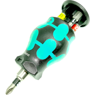 德国维拉WERA 十字一字短柄STUBBY磁性迷你手柄螺丝批换头套装818