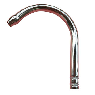 净水器龙头304不锈钢出水管2分水龙头加高弯管加长万向管厨房配件