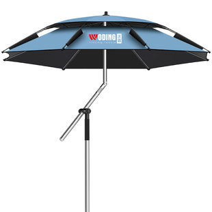 沃鼎钓伞2025新款机械臂钓鱼伞户外专用遮阳伞加厚防晒防转拐杖伞