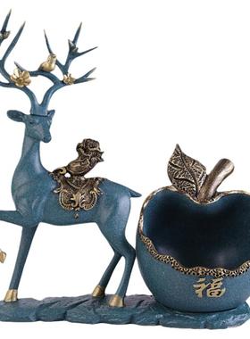 门口玄关钥匙收纳遥控器装饰品