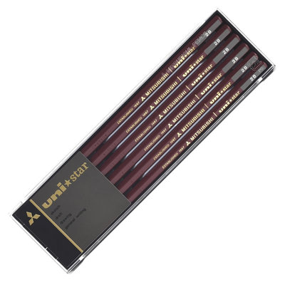 三菱铅笔unistar6角188712支装