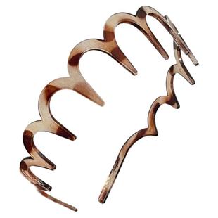 带齿防滑大波浪发箍女高颅顶蓬松压发头箍小众新款不勒头洗脸发饰