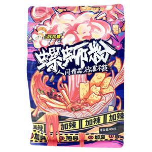 好欢螺螺蛳粉加辣加臭400g正宗广西柳州特产方便速食酸辣米线袋装