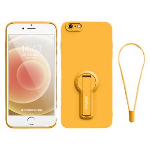 适用于苹果6手机壳新款6s女防摔6plus硅胶苹果6splus男高级感iPhone6镜头全包ihpnoe带支架splus防滑摔保护套