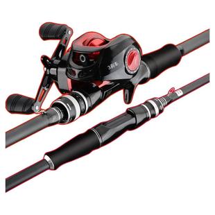 新款路亚竿套装新手入门路亚全套一整套枪柄水滴轮抛竿纺车轮折叠