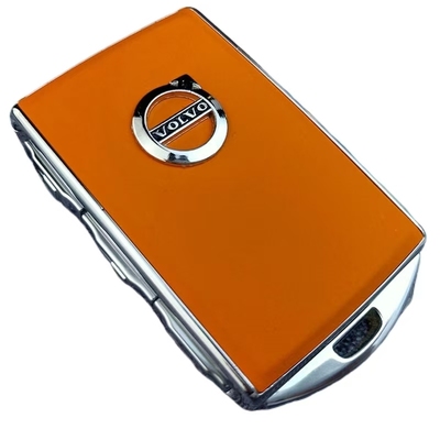 真头层牛皮沃尔沃车钥匙套xc40s60xc60s90xc90v60v90改装替换壳