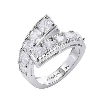 NanaJacqueline交叉立体戒指