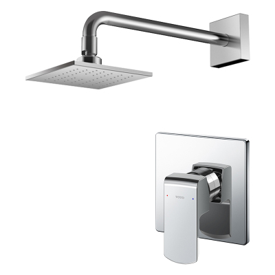 TOTO淋浴花洒入面板埋墙式