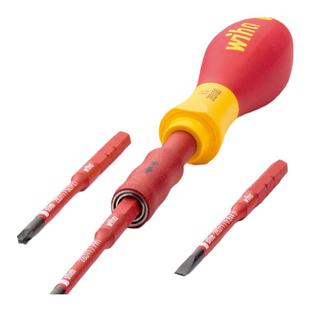 德国wiha威汉绝缘螺丝刀多功能进口电工专用改锥十字一字批头套装