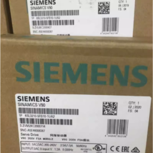 议价6SL32105FB101UA2西门子V90驱动器0.1千瓦6SL3210-5FB10-1UA2