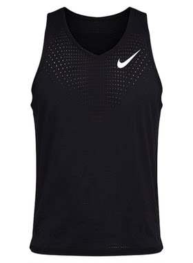 Nike耐克男子速干跑步背心夏新款反光透气训练无袖T恤FN4232-010