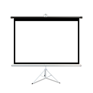 江南宏叶支架幕布84寸100寸12寸150寸16:9/4:3投影幕布家用便携式幕布移动投影仪幕布高清投影机屏幕