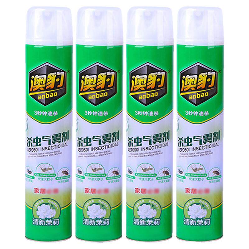 4瓶杀虫剂室外高效速杀蟑螂蚊蝇