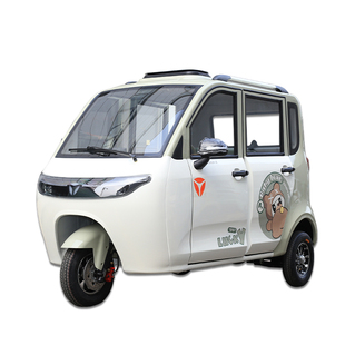 24款雅迪EV511电动三轮车全封闭四门三座三轮碟刹铁壳车身可上牌