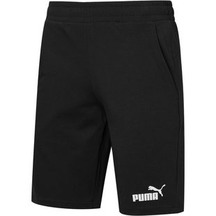 运动裤男子夏季宽松印花休闲舒适经典短裤588722puma官方奥莱