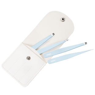 金达日美眉夹套装全套修眉小镊子拔胡子钳眉毛夹假睫毛夹汗毛夹子