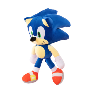 大头刺猬超音速鼠小子索尼克毛绒公仔可爱卡通玩偶送儿童生日礼物