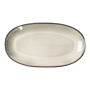 鱼盘家用2026新款高颜值鱼盘子高级感轻奢特大号11寸鱼盘饭店专用