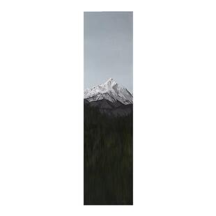 三千山原创手绘丙烯画《梅里雪山神女峰》丙烯肌理画 客厅装饰画