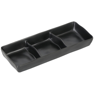 密胺塑料小碟子料碟商用两格双格三格四格味碟蘸料调料调味酱料碟