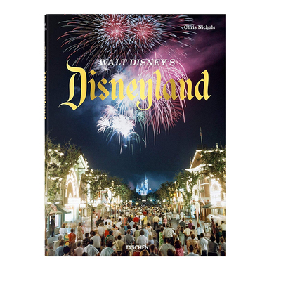 【现货】Walt Disney’s Disneyland 沃特·迪斯尼的迪斯尼乐园游乐园建筑设计进口原版图书TASCHEN书籍