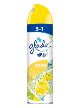 佳丽空气清新喷雾室内卫家用缓解异味卫生间除臭320ml柠檬味茉莉