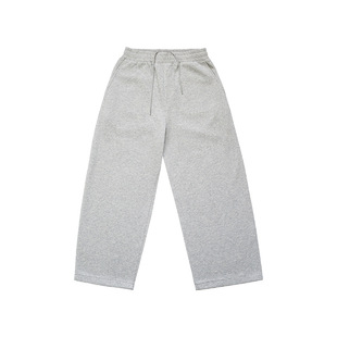 LFG U家同款舒适运动休闲直筒裤弯刀卫裤男女装卫裤秋冬款471809