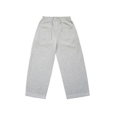 运动休闲直筒裤弯刀卫裤