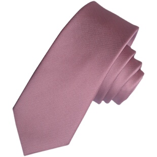 韩版纯色领带男手系休闲正装商务年轻窄版dk学院风黑色潮jk领带女