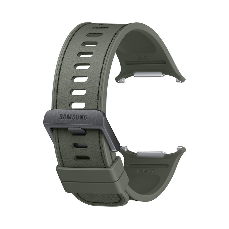 正品三星原装Watch Ultra2舒适生态皮表带纯色商务Ultra2腕带防水