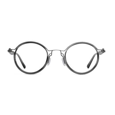 索西克男女通用复古风纯钛镜架