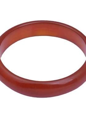 梦克拉红玛瑙加厚手镯 姹紫嫣红