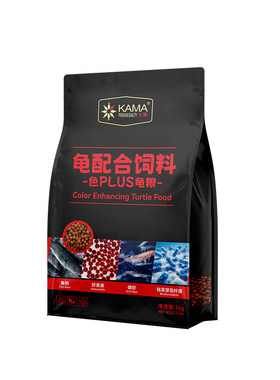 卡麦焕色龟粮加送20g金装龟粮