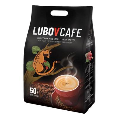 马来西亚原装进口猫屎LUBOV咖啡