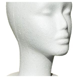 泡沫头模cos毛娘修毛假发支架diy假人头模模具放置模特头兽骨面具