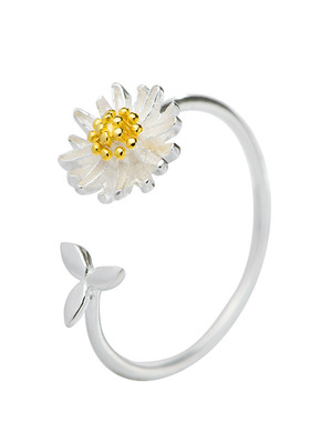 Mr.Pumpkin森系小雏菊戒指