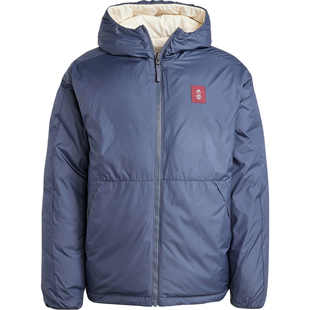 Adidas/阿迪达斯正品新款男士运动保暖双面穿羽绒服IT4182