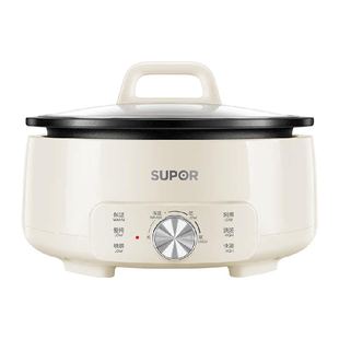 苏泊尔电火锅电煮锅家用多功能宿舍电锅分体式电热锅一体式电炒锅