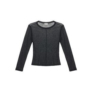 THE MEANING OF 设计师品牌 修身圆领短袖长袖T恤SOLSOL买手店