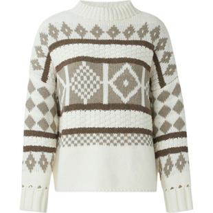 【折扣】Pringle of Scotland 女秋冬嵌花针织羊毛混纺毛衣