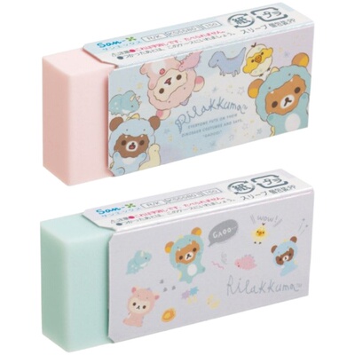 限定款日本恐龙小熊系列文具笔袋