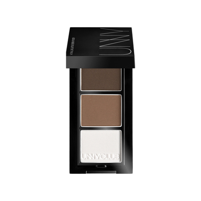 unny三色眉粉高光修容三合一自然