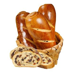 新疆特产黑裸麦大列巴现做果仁黑全麦面包孕妇学生早餐营养即食