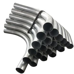 国标90度45度穿线大弯镀锌管穿线弯头4/6/8/10倍D大月弯25--219