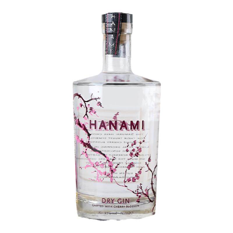 荷兰原瓶进口联名哈娜觅HANAMI金酒杜松子酒洋酒700ml