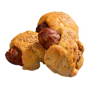 生酮零无糖无麸质无面粉热狗面包纯肉肠生酮面包生酮食品