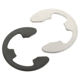 65MN锰/304不锈钢轴用卡环e型卡簧开口挡圈卡扣1.2M2.5M3M4M5M6M8