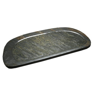 孤品收藏砚石茶台【名师设计 一物一拍】歙砚天然金星金晕茶盘 安徽家用大型茶海石盘砚台功夫茶具胜乌金石