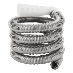 全自动洗衣机304不锈钢排水管面盆洗菜盆延长管出水管加长下水管